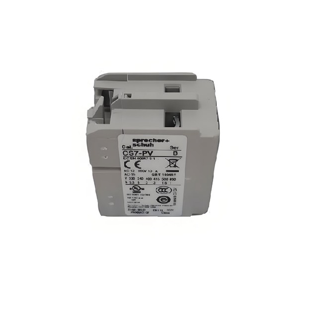 瑞士進(jìn)口Sprecher+Schuh 觸點塊繼電器 CS7-PV-02